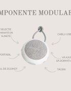 Nor Pufos Dispozitiv portabil cu acumulator si sunete albe Sleepee White Noise