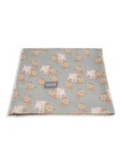 Nor Pufos Paturica muselina din bambus 120x120 cm Animale de Epoca Sky Blue Sleepee