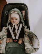 Nor Pufos Paturica universala pentru scoica auto bumbaccatifea Boho Green Sleepee 3 tog