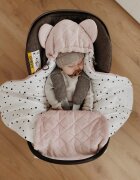 Nor Pufos Paturica universala pentru scoica auto bumbaccatifea Royal Baby Pink Sleepee 3 tog