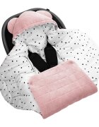 Nor Pufos Paturica universala pentru scoica auto bumbaccatifea Royal Baby Pink Sleepee 3 tog