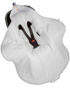 Nor Pufos Paturica universala pentru scoica auto bumbacmuselina Gri light Sleepee 1.5 Tog