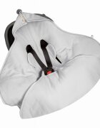 Nor Pufos Paturica universala pentru scoica auto bumbacmuselina Gri light Sleepee 1.5 Tog