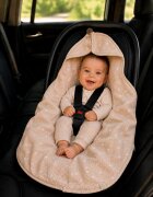 Nor Pufos Paturica universala pentru scoica auto bumbacmuselina Love Light Sleepee 1.5 Tog