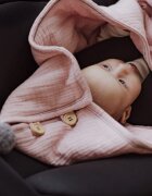 Nor Pufos Paturica universala pentru scoica auto bumbacmuselina Sleepee Pink light 1.5 Tog