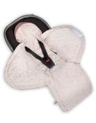 Nor Pufos Paturica universala pentru scoica auto Sleepee din bumbac Blossom Pink Sleepee 3 Tog