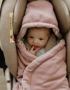 Nor Pufos Paturica universala pentru scoica auto Sleepee din bumbac Meadow Green 3 Tog