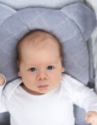 Nor Pufos Perna cu adancitura impotriva plagioencefalie Royal Baby gri Sleepee