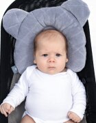Nor Pufos Perna cu adancitura impotriva plagioencefalie Royal Baby gri Sleepee