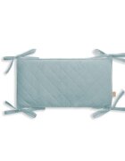 Nor Pufos Protectie laterala pentru patut 60 cm catifea Sage Green