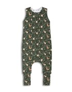 Nor Pufos Sac de dormit cu 2 fete din bumbac cu picioare 1-2 ani S Forest Green Sleepee 2.5 Tog