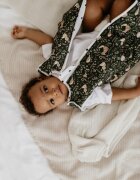 Nor Pufos Sac de dormit din bumbac 0-24 luni Grow with me Forest Green Sleepee 25 Tog