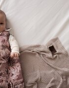 Nor Pufos Sac de dormit din bumbac 0-4 luni Newborn Eucalipt Sleepee 25 tog