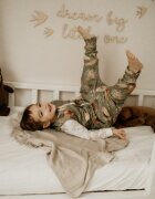 Nor Pufos Sac de dormit din bumbac 3-4 ani Boho Green Sleepee 2.5 tog