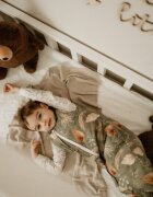 Nor Pufos Sac de dormit din bumbac 3-4 ani Boho Green Sleepee 2.5 tog