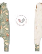 Nor Pufos Sac de dormit din bumbac 3-4 ani Boho Green Sleepee 2.5 tog