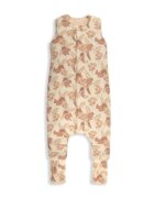 Nor Pufos Sac de dormit din bumbac cu 2 fete 1-2 ani Animale de Epoca AlmondCream Sleepee 2.5 tog