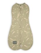 Nor Pufos Saculet din bumbac Swaddle pentru infasat Nou nascut + caciulita First Step Meadow
