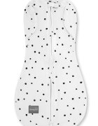 Nor Pufos Saculet Swaddle pentru infasat + caciulita Second Step Dots 0.2 Tog Sleepee
