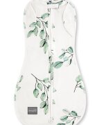 Nor Pufos Saculet Swaddle pentru infasat + caciulita Second Step Eucalipt Sleepee