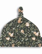 Nor Pufos Saculet Swaddle pentru infasat + Caciulita Second Step Forest Green Sleepee
