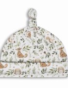 Nor Pufos Saculet swaddle pentru infasat + caciulita Second Step Forest Ivory Sleepee