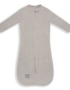 Nor Pufos Saculet Swaddle pentru infasat din bumbac + caciulita Beige Sleepee
