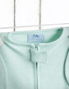 Nor Pufos Saculet swaddle pentru infasat din bumbac + caciulita Second Step menta Sleepee