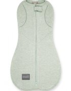 Nor Pufos Saculet swaddle pentru infasat din bumbac + caciulita Second Step menta Sleepee