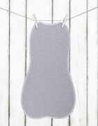 Nor Pufos Saculet swaddle pentru infasat nou nascut + caciulita First Step gri inchisgri deschis Sleepee