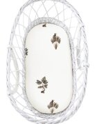 Nor Pufos Set 2 cearceafuri cu elastic pentru landoucosulet bebe Bumbac Jungle PlantPuncte Sleepee