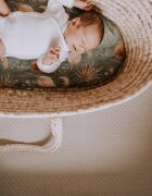 Nor Pufos Set 2 cearsafuri cu elastic pentru landoucosulet bebe Boho GreenBoho Botanic Sleepee