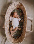 Nor Pufos Set 2 cearsafuri cu elastic pentru landoucosulet bebe Boho GreenBoho Botanic Sleepee