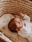 Nor Pufos Set 2 cearsafuri cu elastic pentru landoucosulet bebe Boho SandBoho Botanic Sleepee