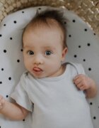 Nor Pufos Set 2 cearsafuri cu elastic pentru landoucosulet bebe Dots Sleepee