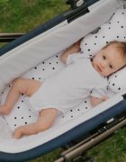 Nor Pufos Set 2 cearsafuri cu elastic pentru landoucosulet bebe Dots Sleepee