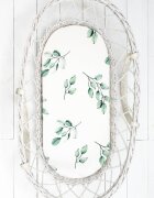 Nor Pufos Set 2 cearsafuri cu elastic pentru landoucosulet bebe EucaliptPuncte Sleepee