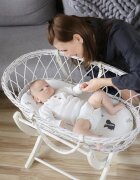 Nor Pufos Set 2 cearsafuri cu elastic pentru landoucosulet bebe EucaliptPuncte Sleepee