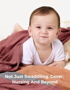 Nor Pufos Set 4 museline din bambus si bumbac 120 x 120 cm Swaddle