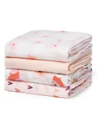 Nor Pufos Set 4 museline din bambus si bumbac 120 x 120 cm Swaddle