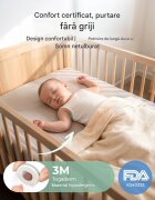Nor Pufos Termometru tip plasture inteligent pentru bebelusi Momcozy