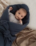 Nor Pufos Wrap Babyhorn pentru nou nascut Petrol Sleepee