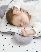 Nor Pufos Wrap cu urechi Babyhorn pentru nou nascut Royal Baby Gri Sleepee