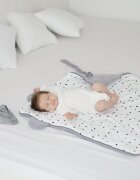 Nor Pufos Wrap cu urechi Babyhorn pentru nou nascut Royal Baby Sand Sleepee