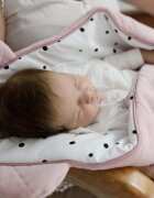 Nor Pufos Wrap cu urechi Babyhorn pentru nou nascut Royal Baby Sand Sleepee