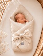 Nor Pufos Wrap din bumbac Babyhorn pentru nou nascuti Love Sleepee