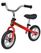 Nordic Hoj Bicicleta copii fara pedale 10 red de la 2 ani roti EVA cu rulmenti sa reglabila in intervalul 32-41 cm greutate maxima admisa 25 Kg