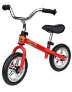 Nordic Hoj Bicicleta copii fara pedale 10 red de la 2 ani roti EVA cu rulmenti sa reglabila in intervalul 32-41 cm greutate maxima admisa 25 Kg