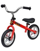 Nordic Hoj Bicicleta copii fara pedale 10 red de la 2 ani roti EVA cu rulmenti sa reglabila in intervalul 32-41 cm greutate maxima admisa 25 Kg