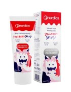 Nordics Pasta de dinti fara flour cu capsuni si probiotice pentru copii 50 ml